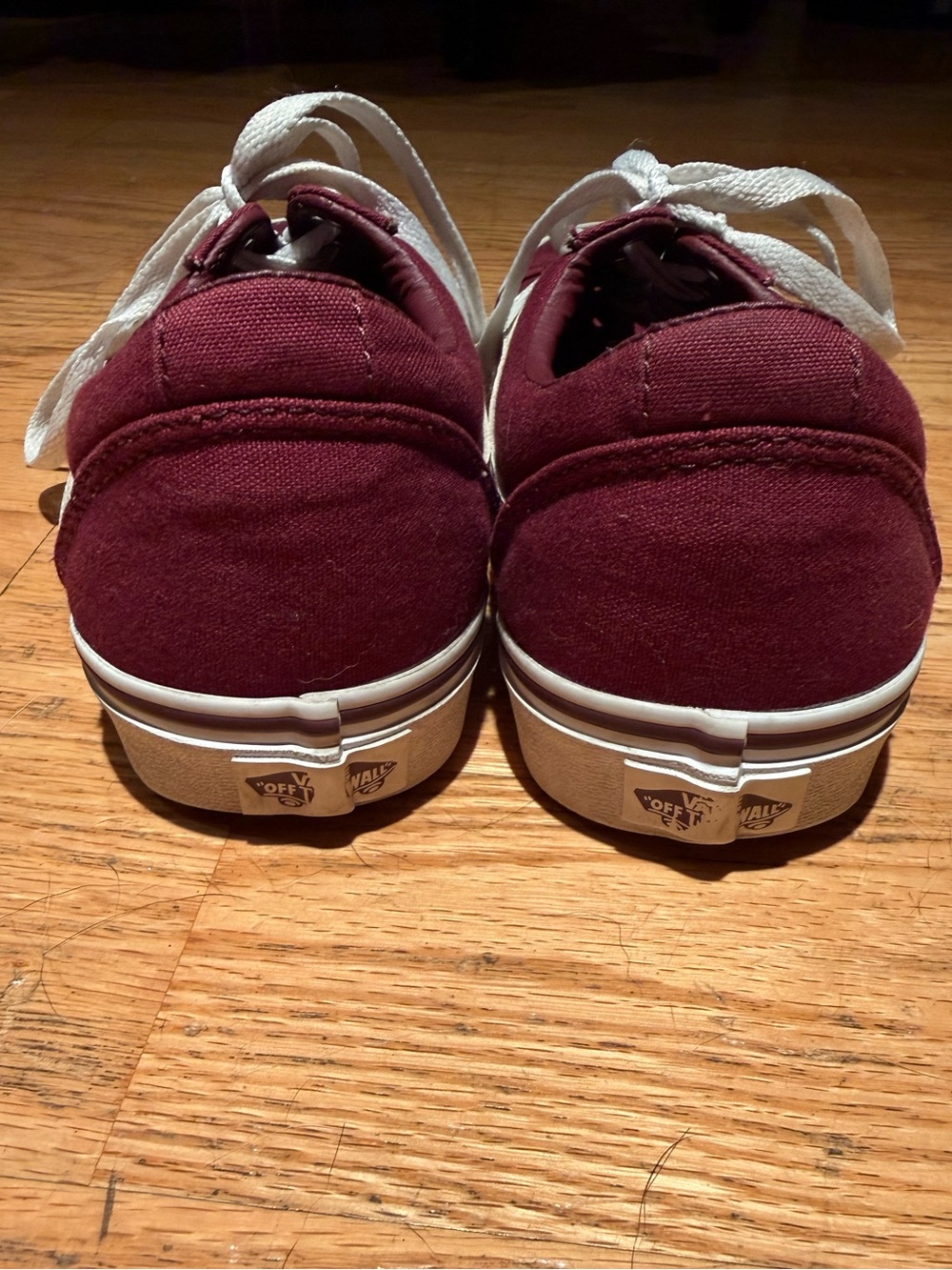 Maroon Vans Sneakers - Picture 5 of 7
